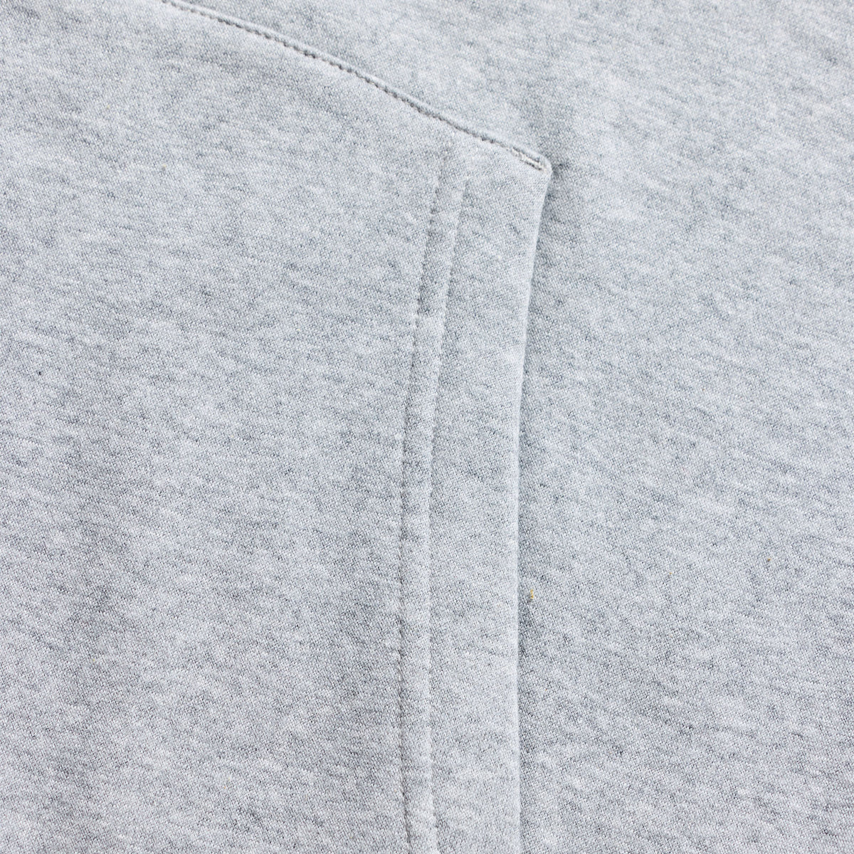 Zip up Hoodie Signature Gray Heather / Red