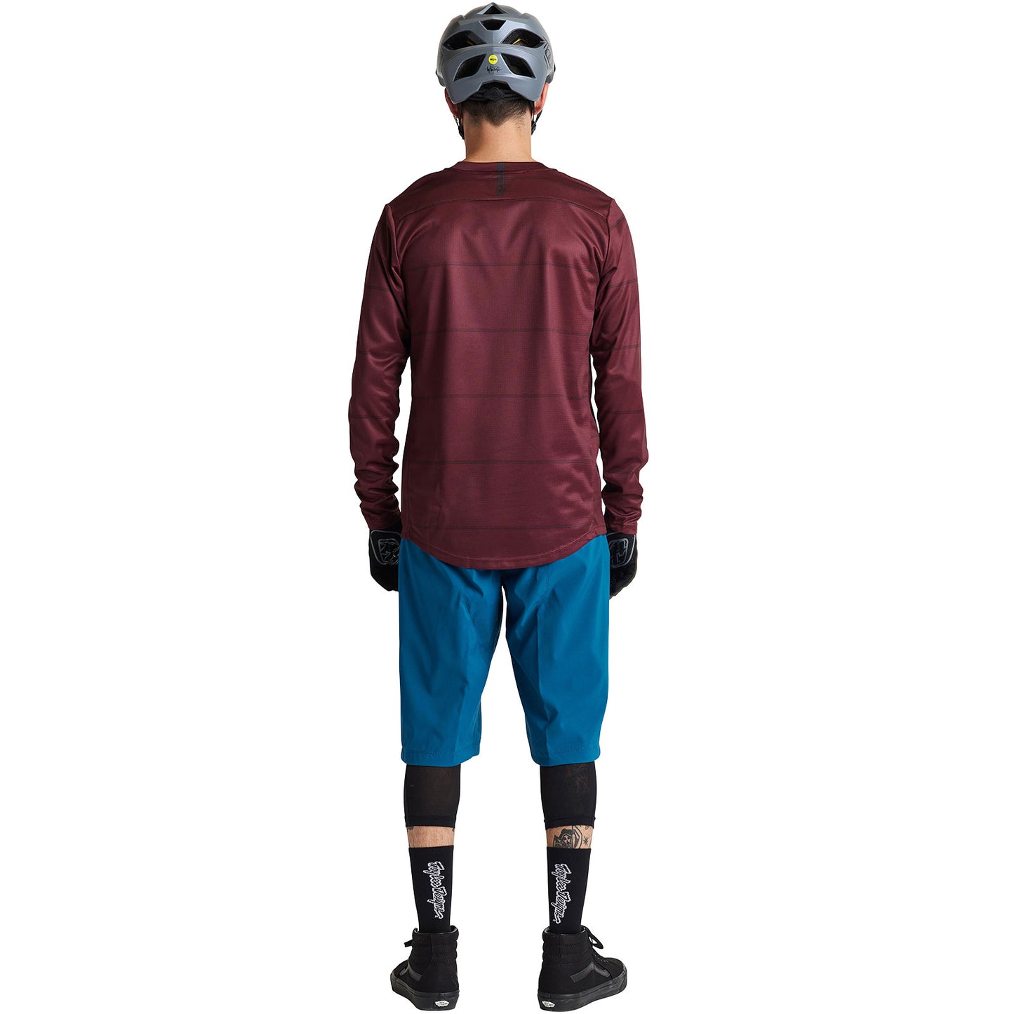 Flowline LS Jersey Revert Wine