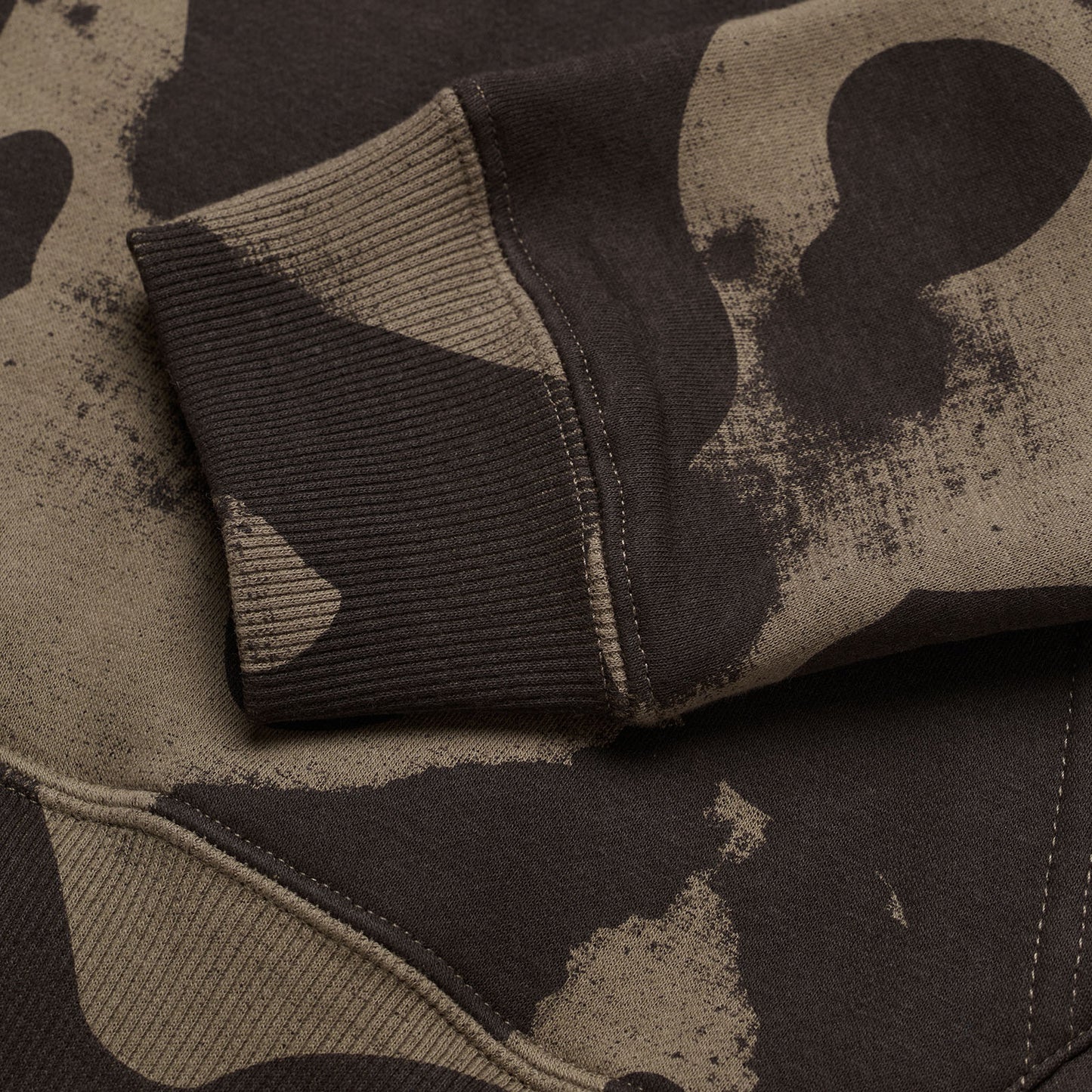 Youth Pullover Hoodie Signature Olive Camo