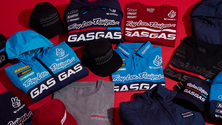 Troy Lee Designs / GasGas Team Apparel Collection Header Banner