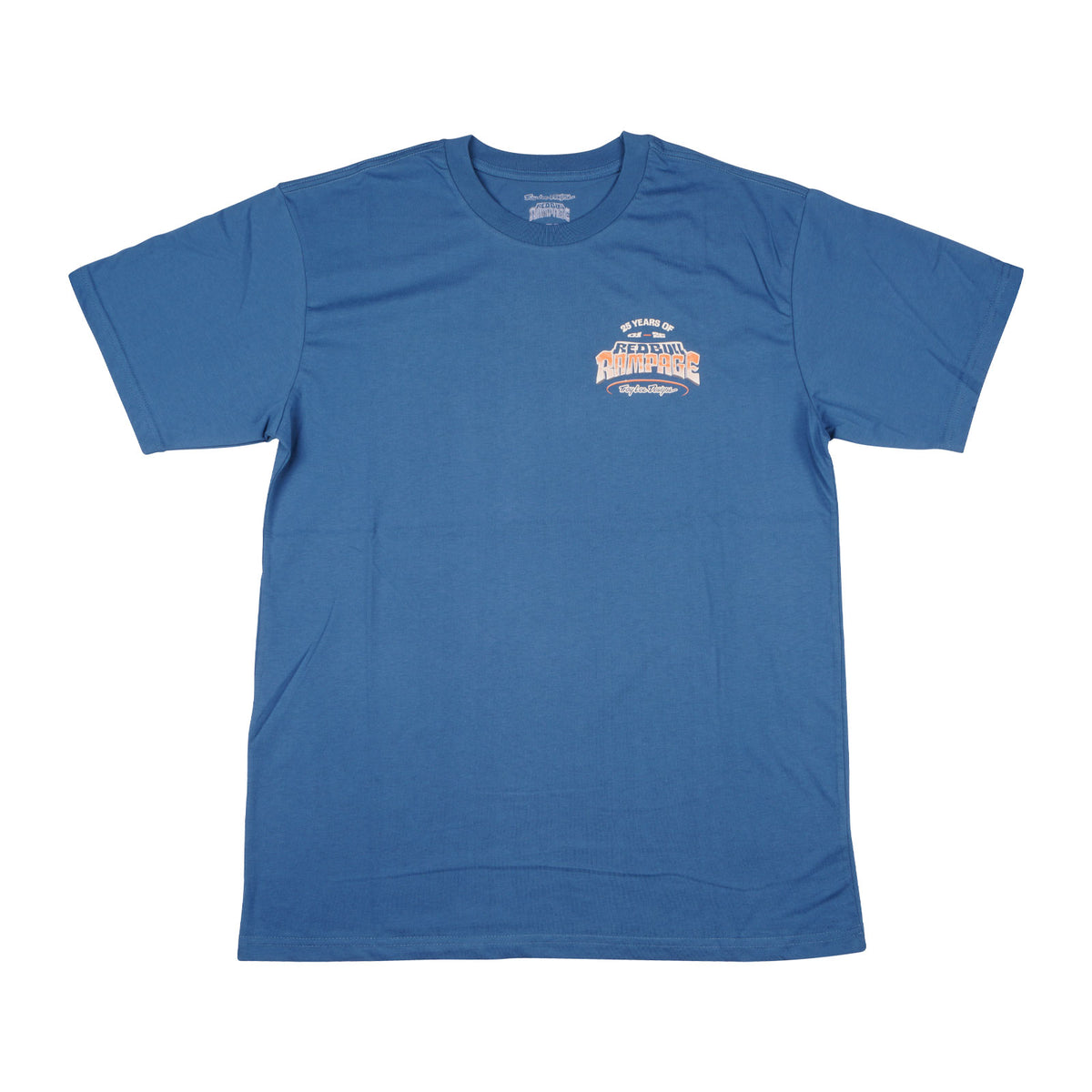 Kurzarm-T-Shirt Troy Lee Designs X Red Bull Rampage Canyon Gap Blue Smoke