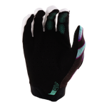 Youth Air Glove Overspray Black / Real Teal