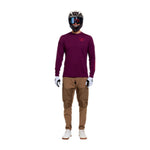 Ruckus Ride LS Tee Lockdown Sangria