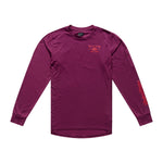 Ruckus Ride LS Tee Lockdown Sangria