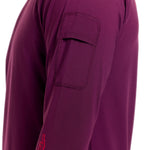 Ruckus Ride LS Tee Lockdown Sangria