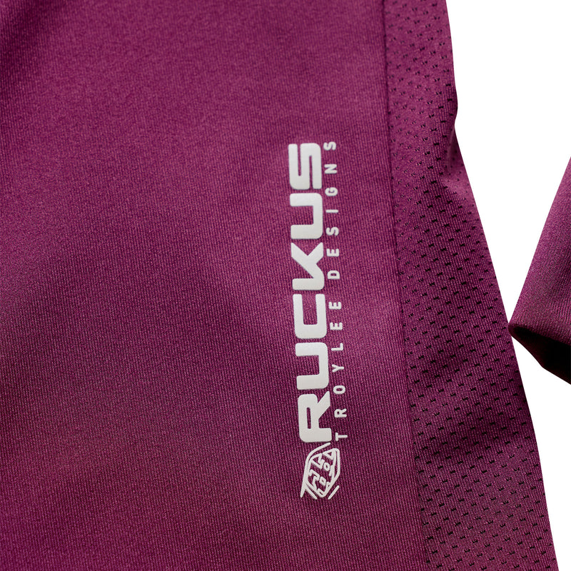 Ruckus Ride LS Tee Lockdown Sangria