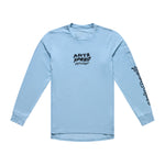Ruckus Ride LS Tee Waves Dawn Blue