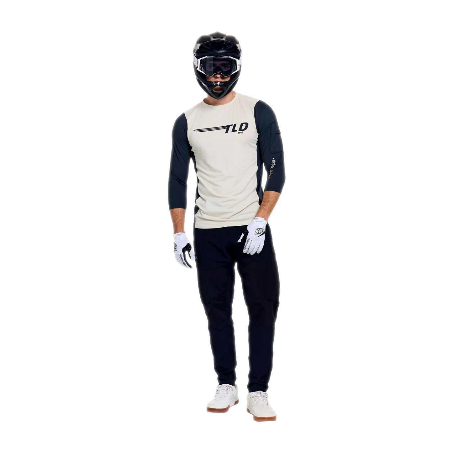 Ruckus Ride 3/4 Tee Wings Pumice