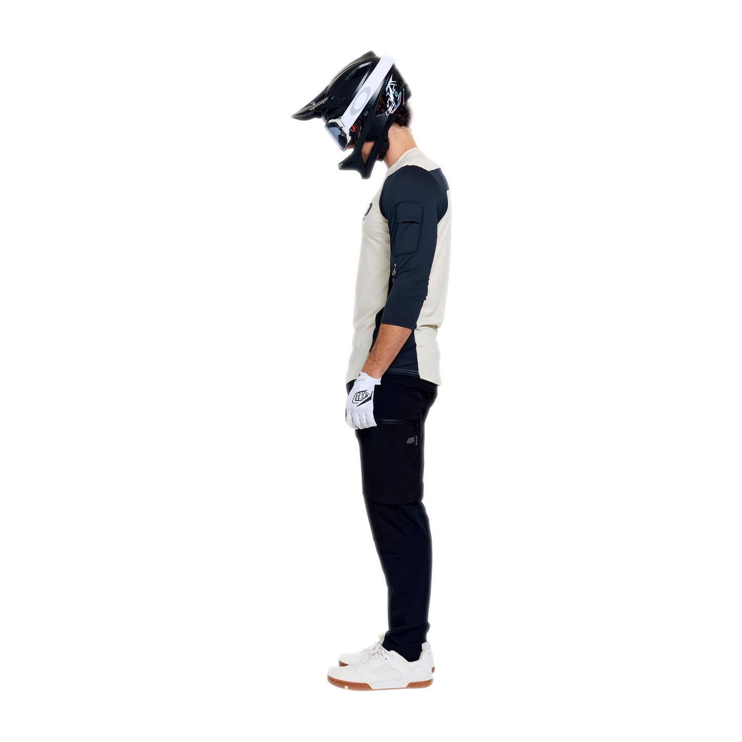 Ruckus Ride 3/4 Tee Wings Pumice