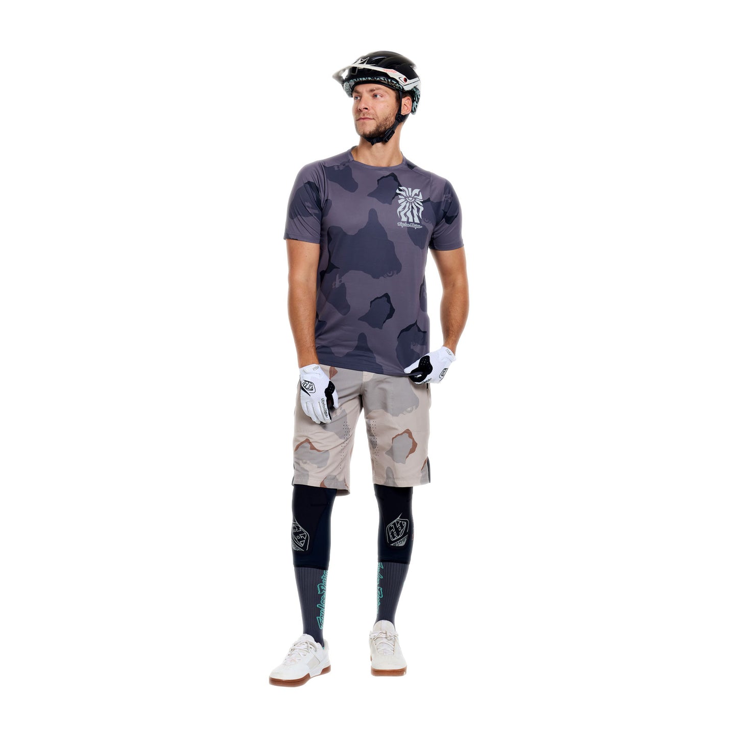 Skyline Pro SS Jersey Flow Camo Carbon