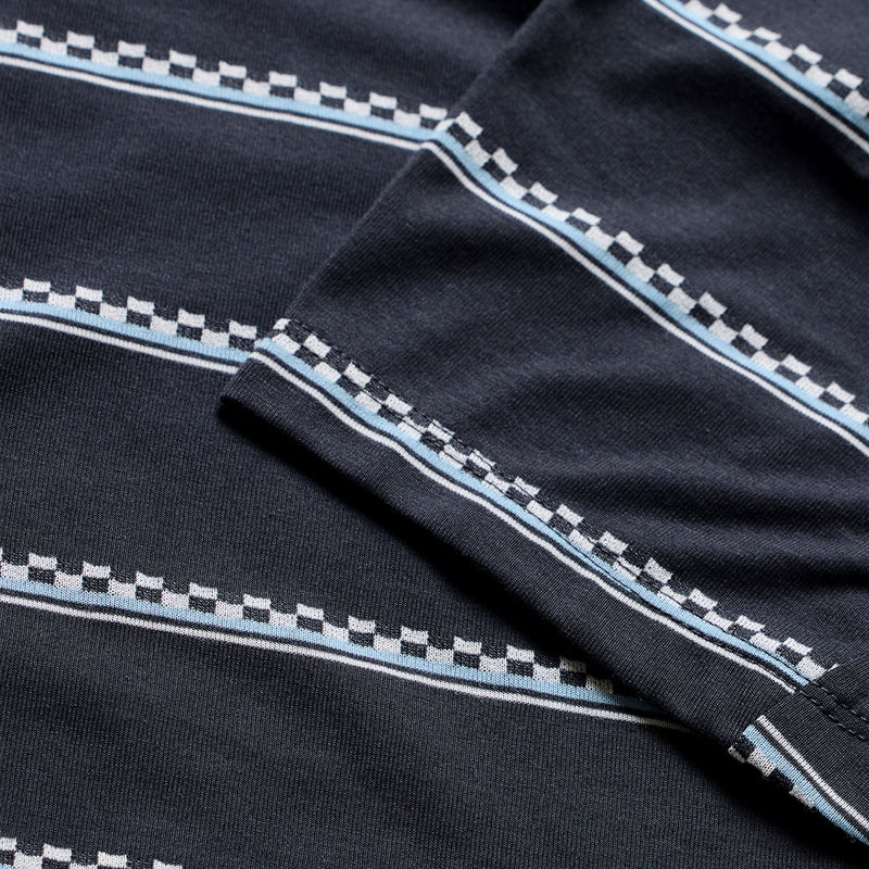 Skyline Ride SS Tee Checked Out Carbon