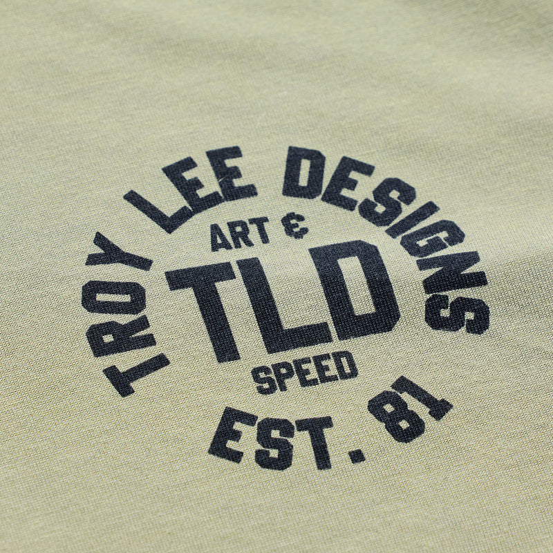 Skyline Ride SS Tee Stamps Sage