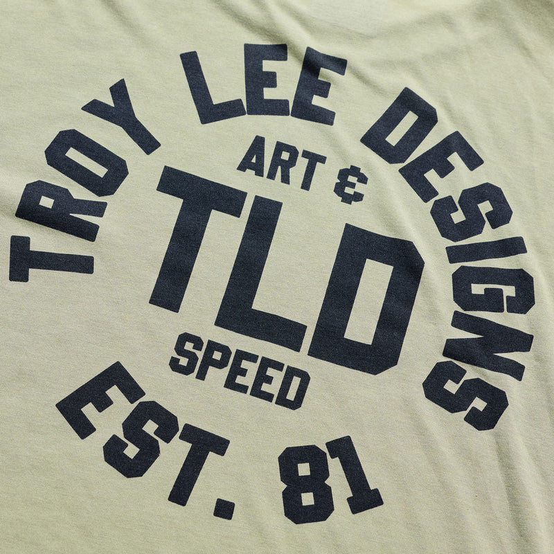 Skyline Ride SS Tee Stamps Sage