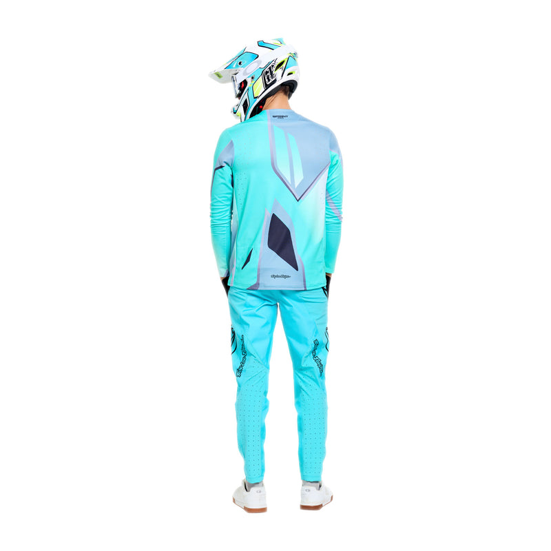 Sprint Pro LS Jersey Lowrider Real Teal