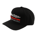 Curved Bill Snapback Troy Lee Designs Factory Racing Black / Red