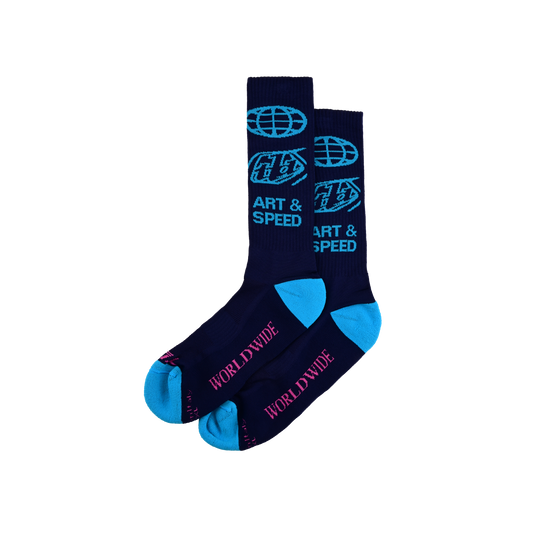 Mens Performance Socks Worldwide Midnight