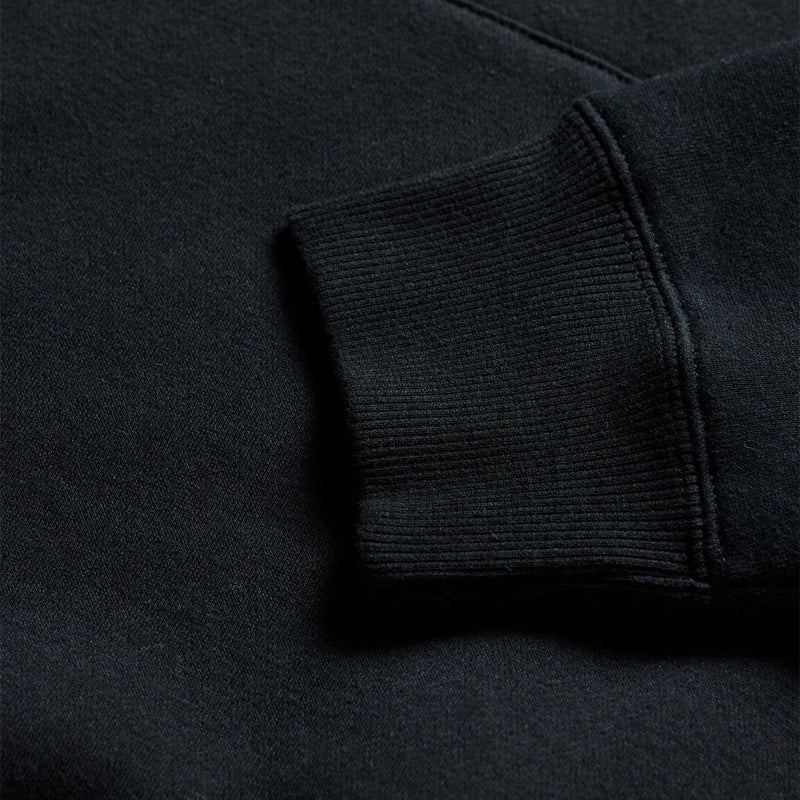 Pullover Hoodie Badge Black / Gray