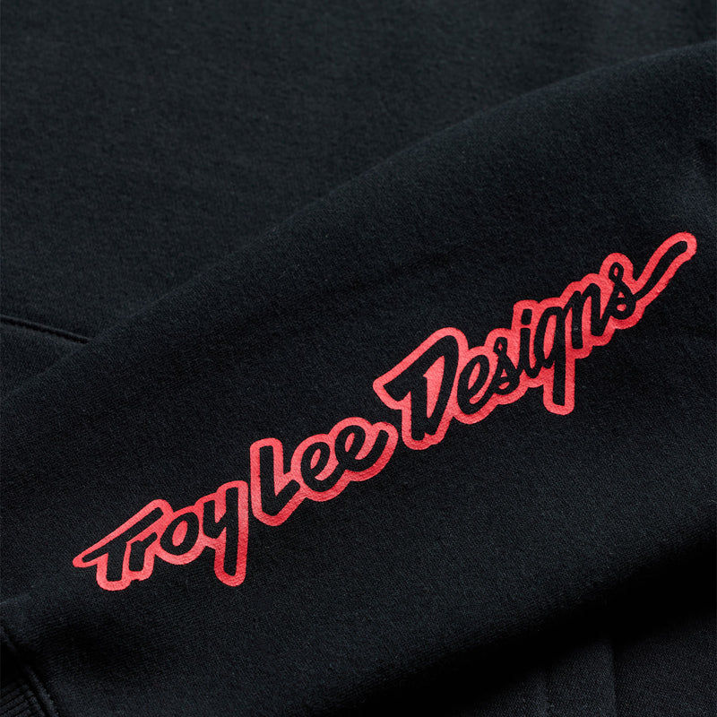 Pullover Hoodie Badge Black / Gray