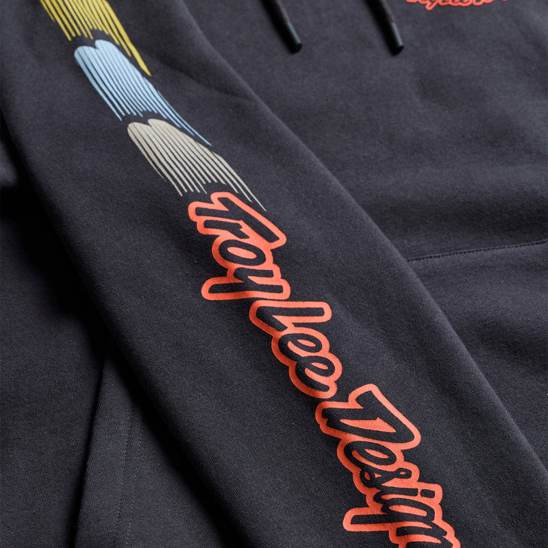 Pullover Hoodie Peace Out Carbon / Black
