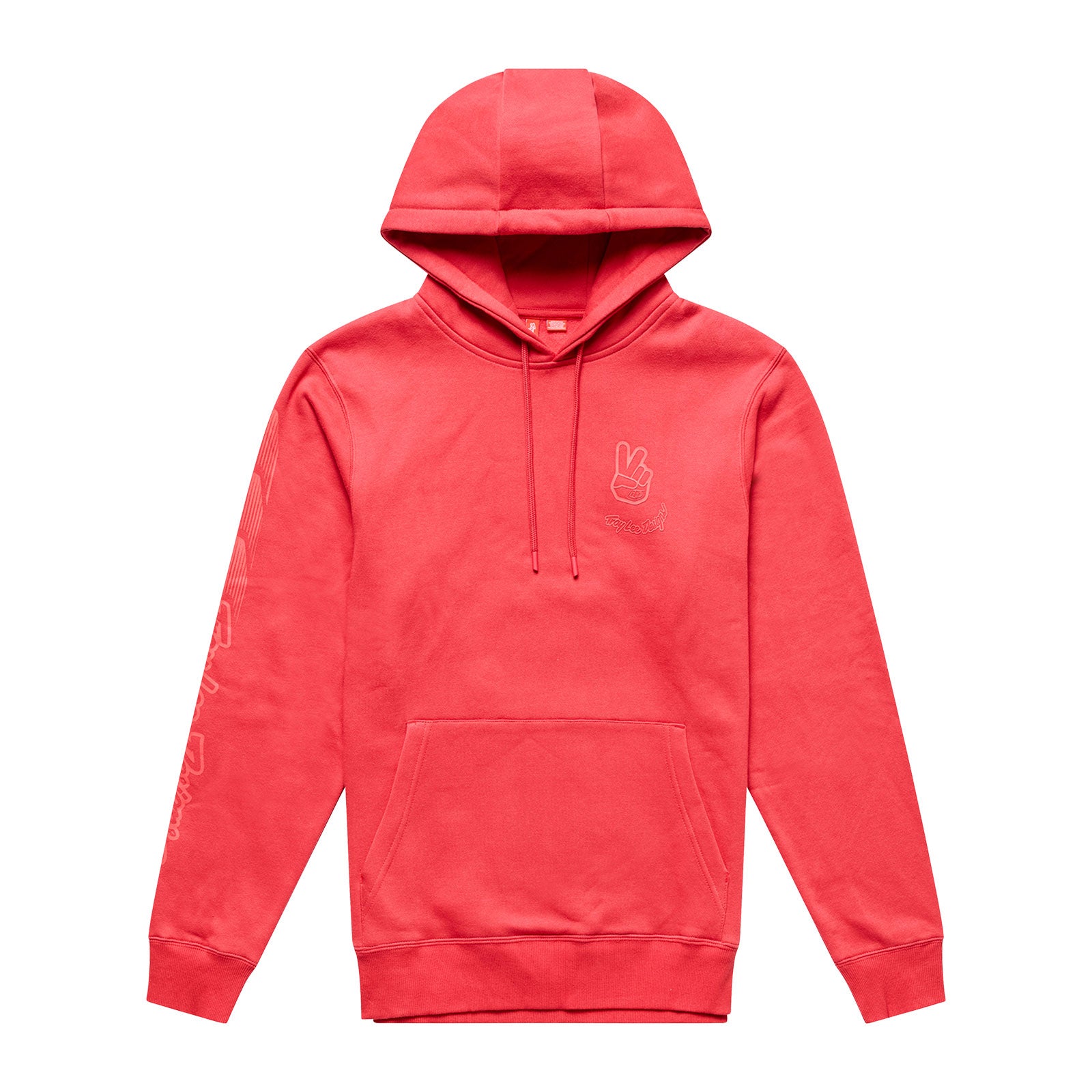 Pullover Hoodie Peace Out Scarlet