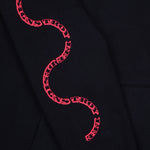 Pullover Hoodie Pink Slips Black