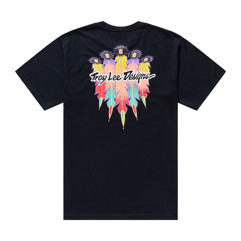 Youth Short Sleeve Tee Feathers Black / Black
