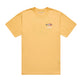 Short Sleeve Tee Feathers Bleached Melon