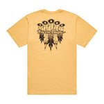Short Sleeve Tee Feathers Bleached Melon