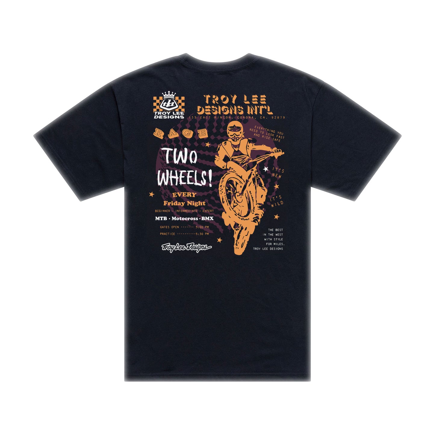 Short Sleeve Tee Friday Night Black