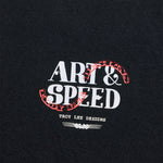 Short Sleeve Tee Pink Slips Black