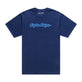 Short Sleeve Tee Signature Navy / Aero Blue