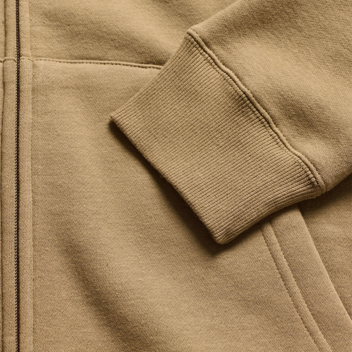 Zip up Hoodie Badge Sienna