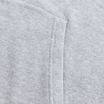 Zip up Hoodie Signature Gray Heather / Red