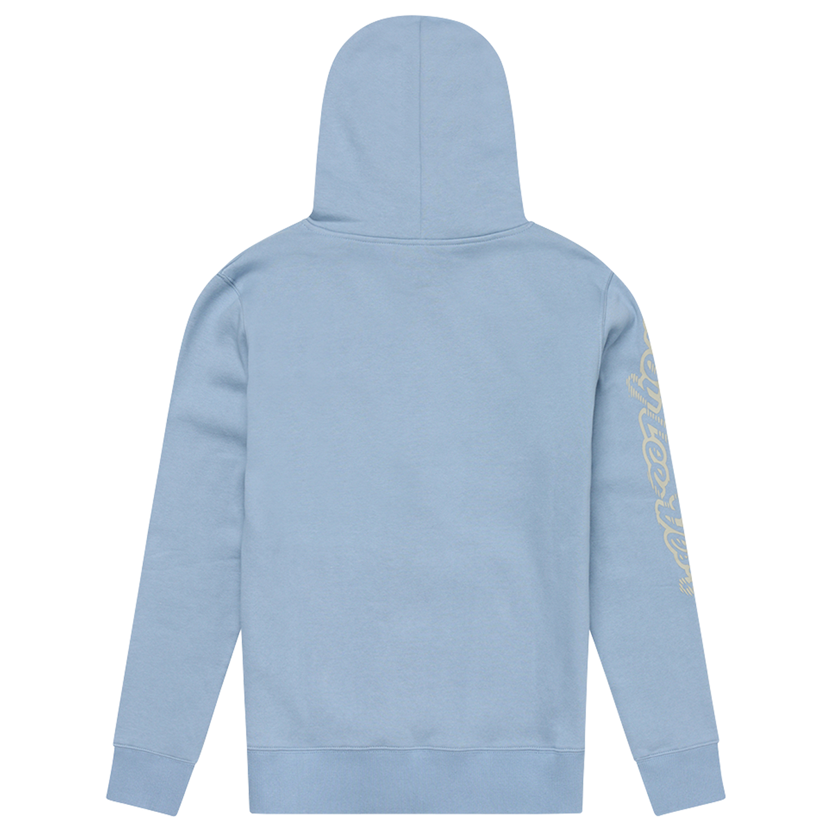 Womens Pullover Hoodie Peace Out Smoke Blue