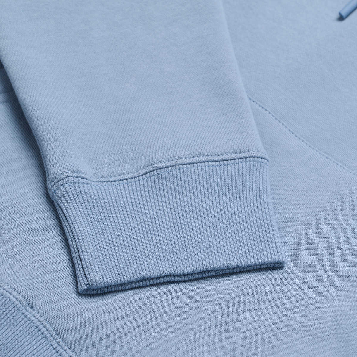 Womens Pullover Hoodie Peace Out Smoke Blue