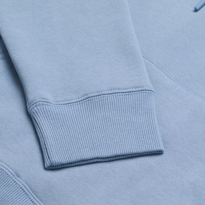 Womens Pullover Hoodie Peace Out Smoke Blue