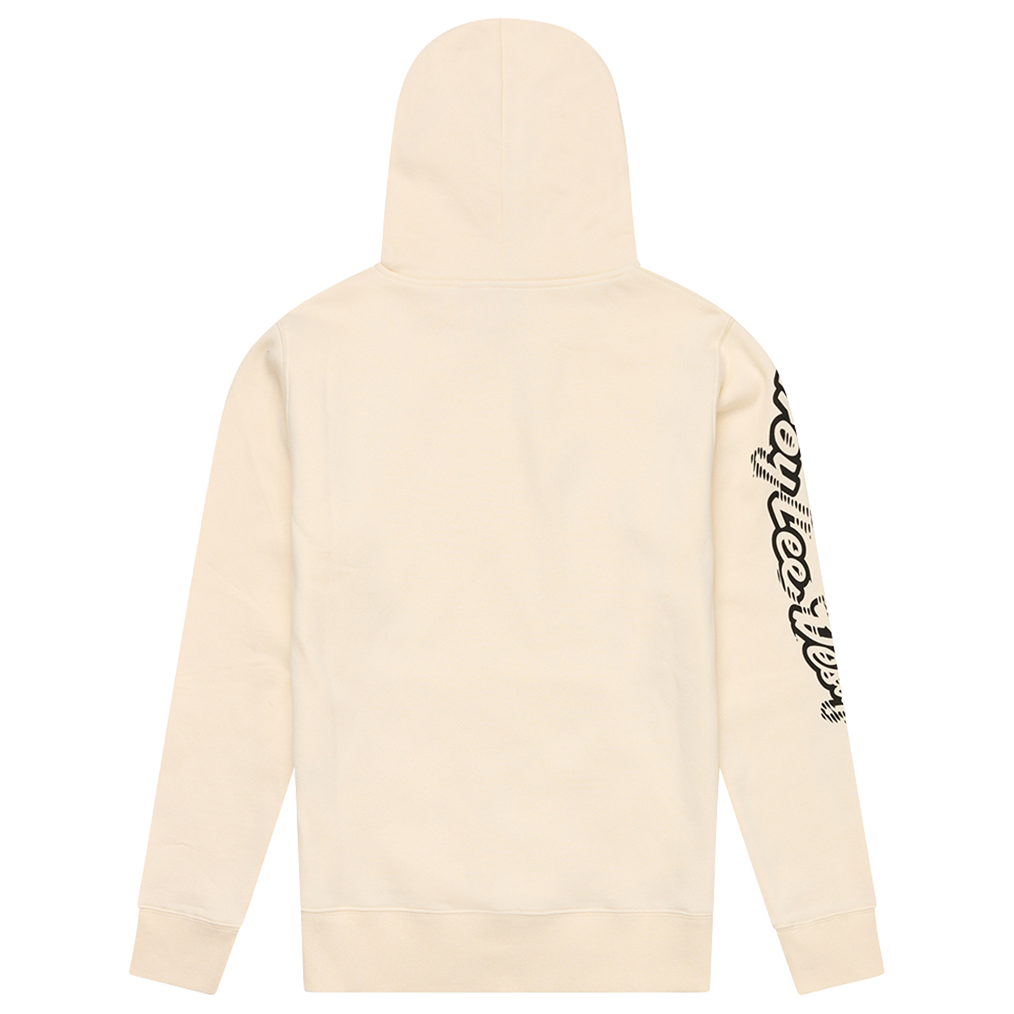 Womens Pullover Hoodie Peace Out Vintage White
