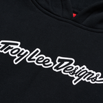 Womens Pullover Hoodie Signature Black