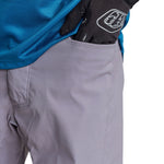 Flowline Short W/Liner Solid Charcoal