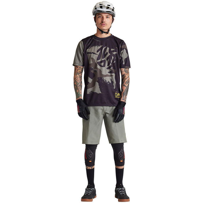 Flowline SS Jersey Confined Black