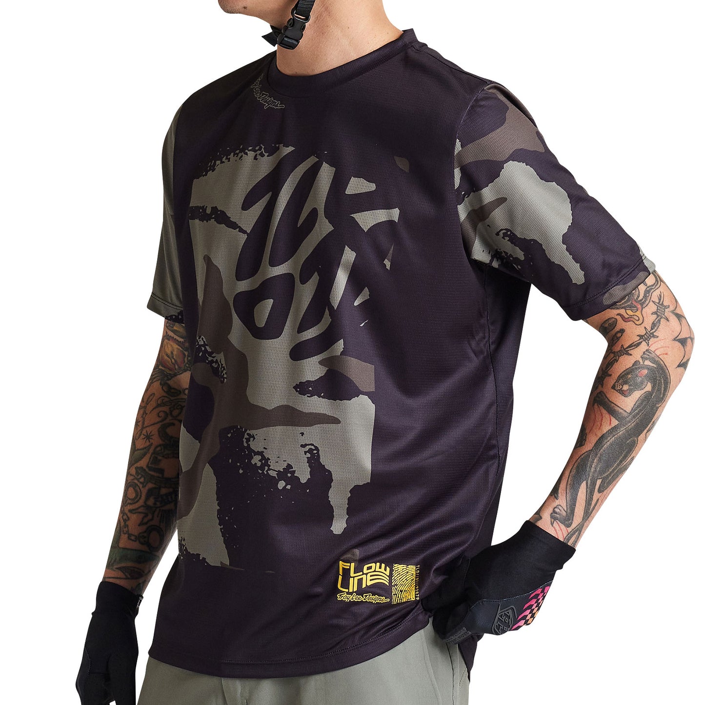 Flowline SS Jersey Confined Black