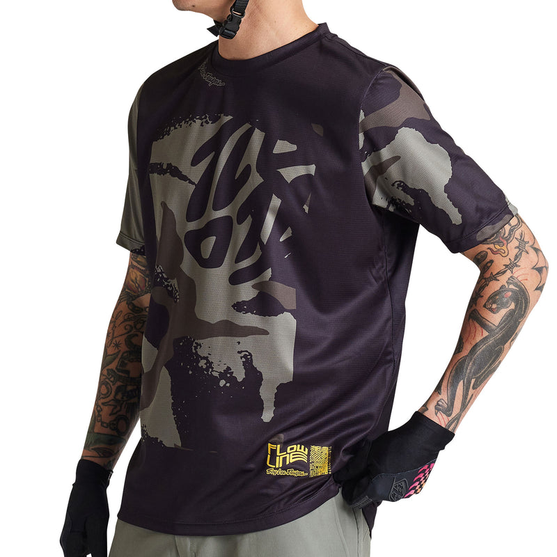 Flowline SS Jersey Confined Black