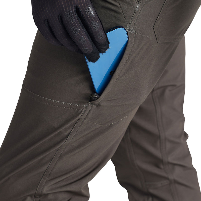 Ruckus Long Travel Pant Mono Dark Pine
