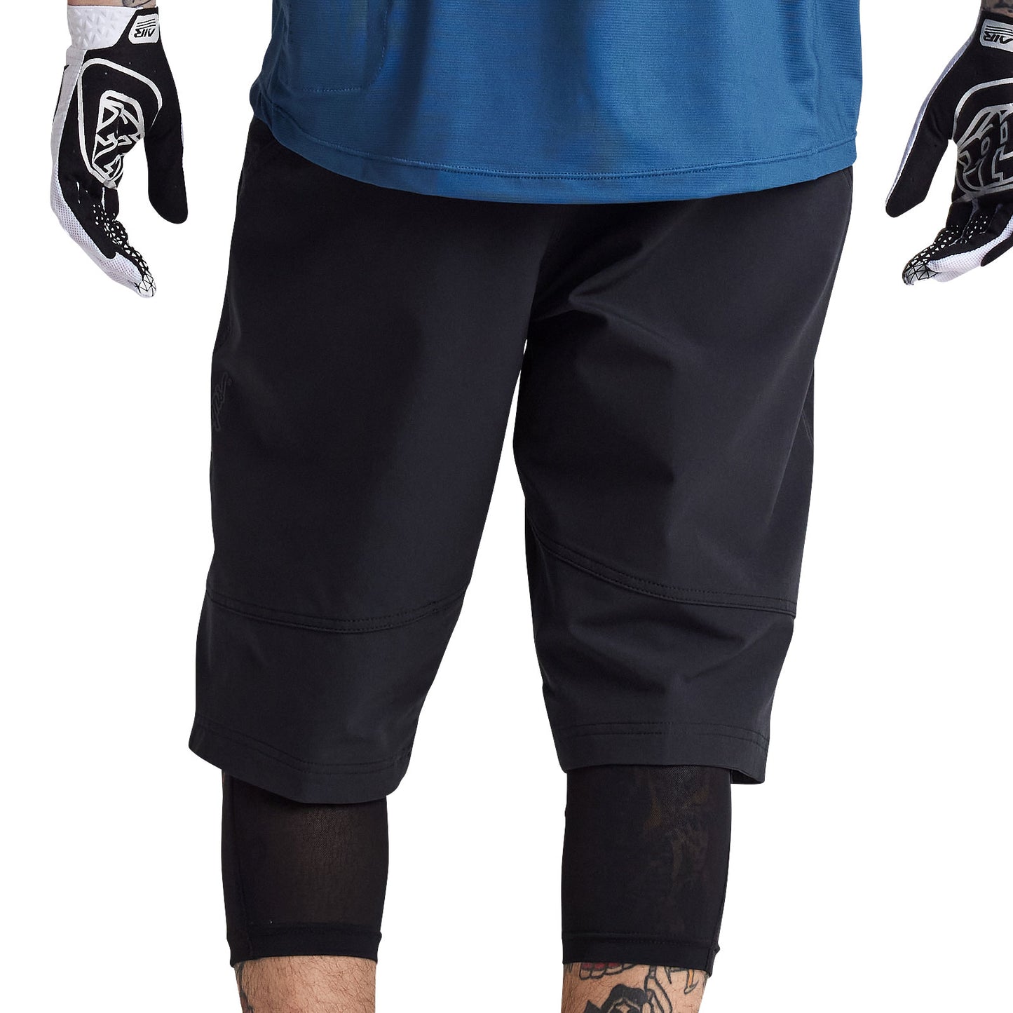 Skyline Short W/Liner Mono Black