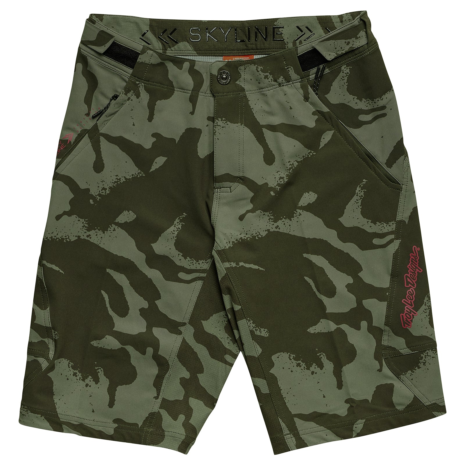 Skyline Short W/Liner Shadow Camo Olive