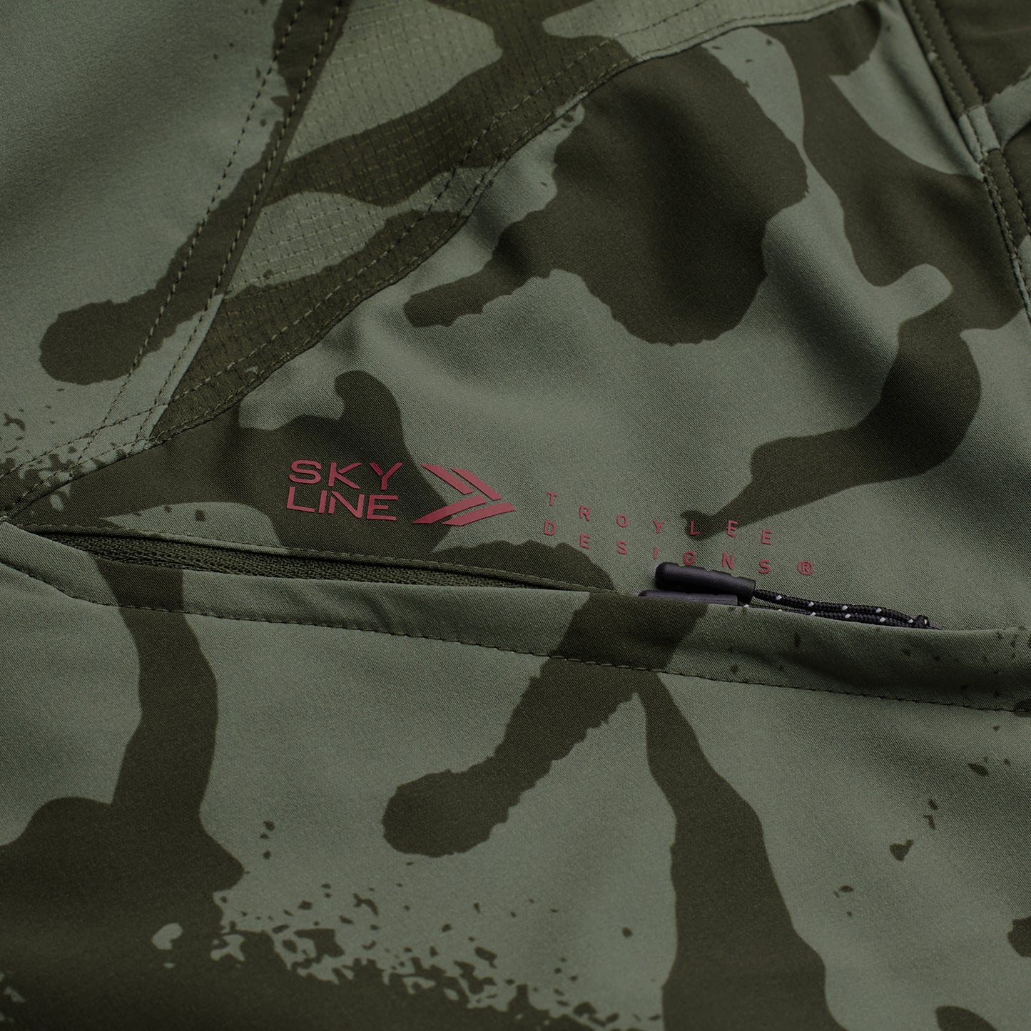 Skyline Short Shell Shadow Camo Olive