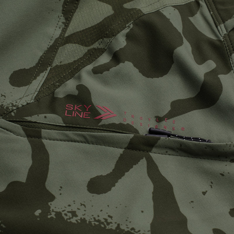 Skyline Short W/Liner Shadow Camo Olive