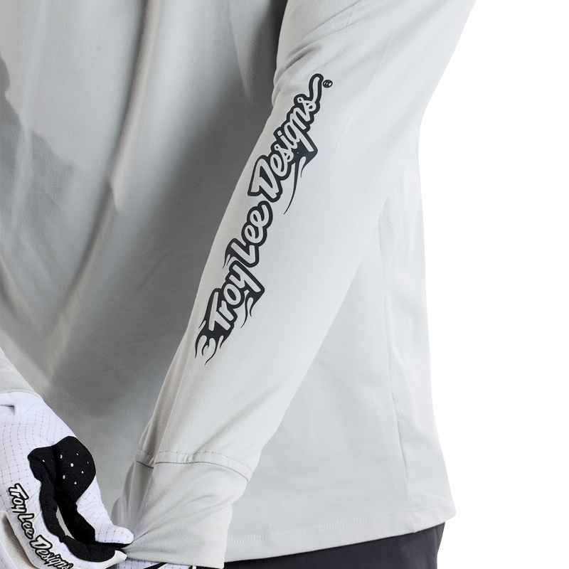 Ruckus Long Sleeve Ride Tee Burn Out Mist