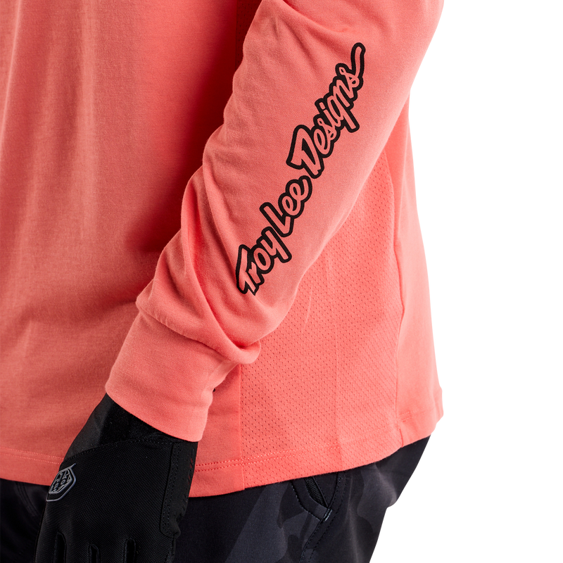 Skyline Long Sleeve Ride Tee P&W Melon