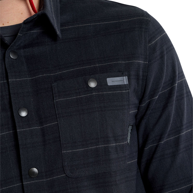 Grind Flannel Yd Plaid Carbon